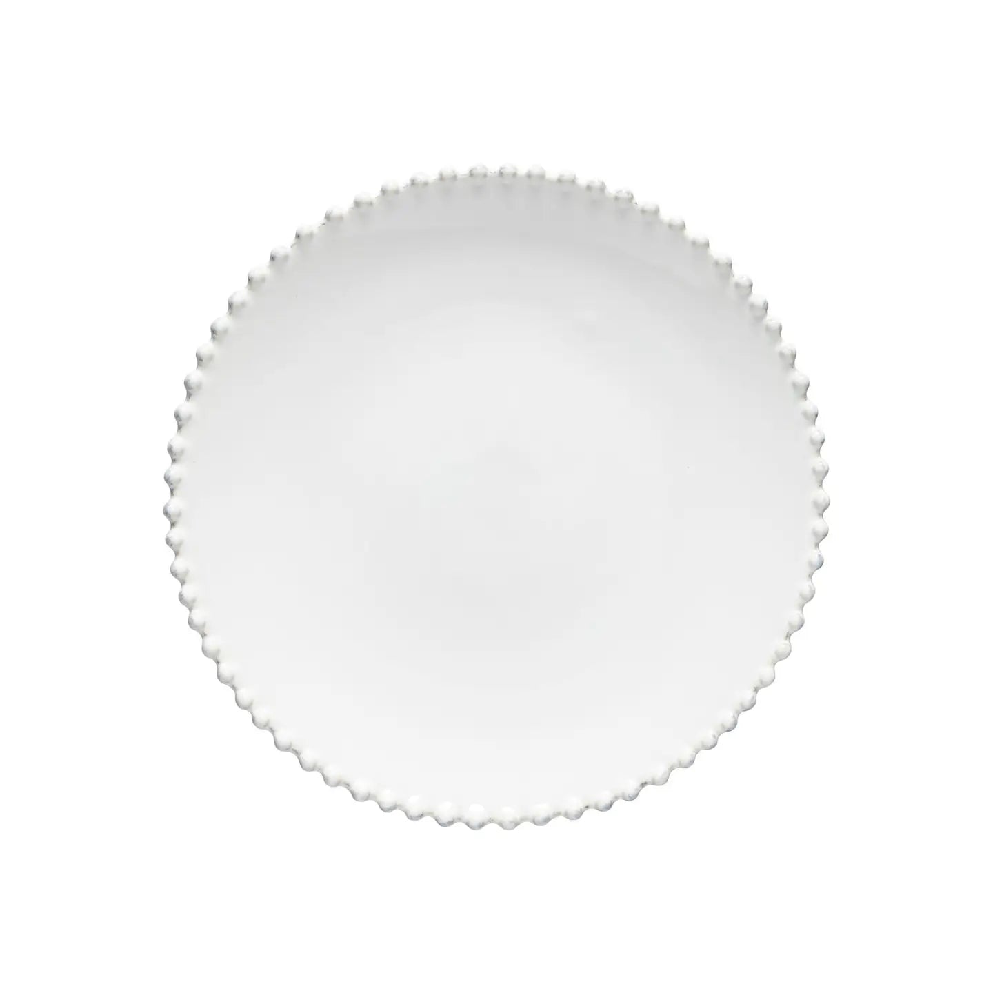 Assiette à diner Perle Blanche