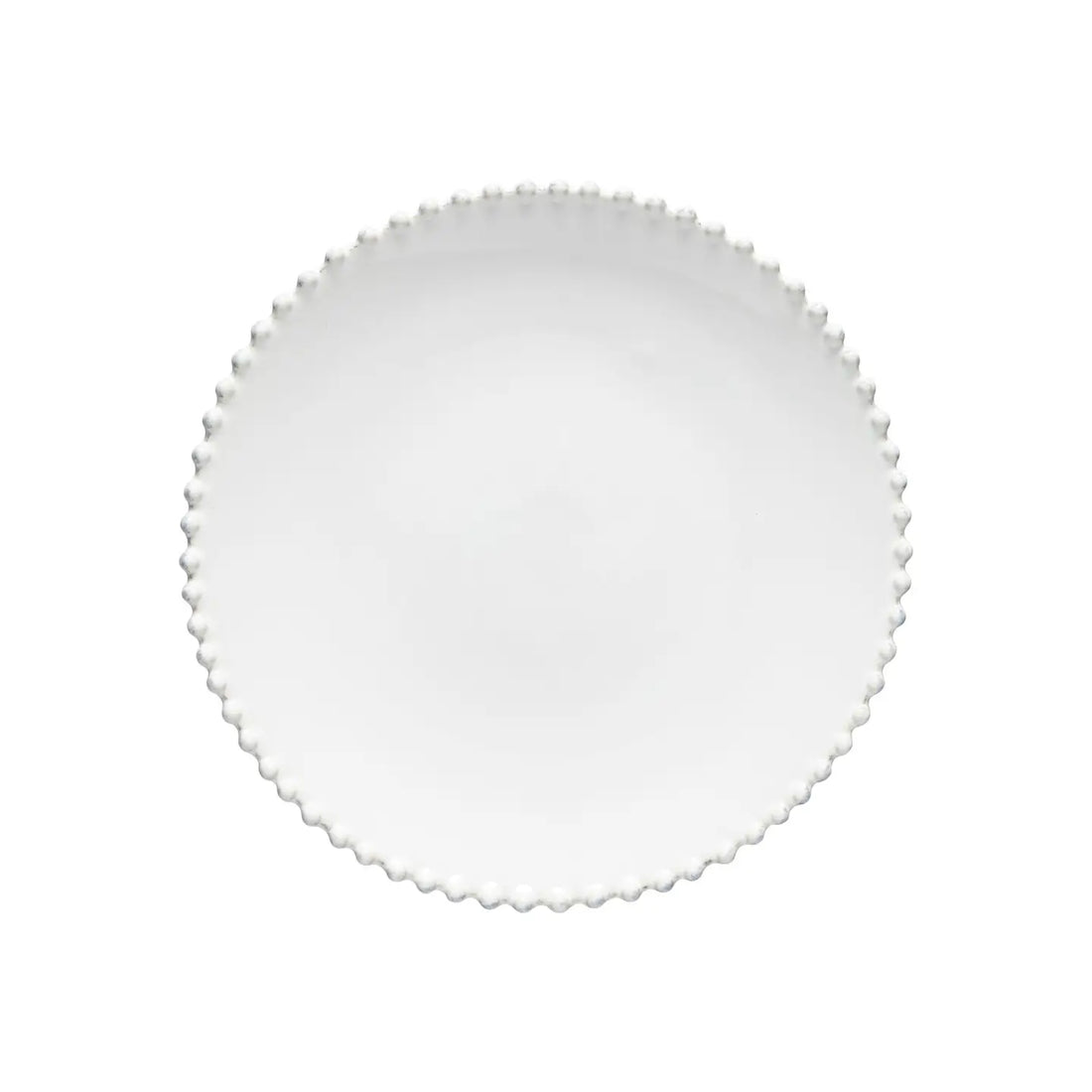 Assiette à diner Perle Blanche