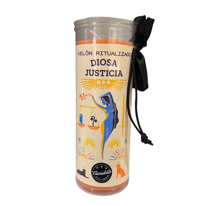 Bougie ritualisée Déesse de la Justice