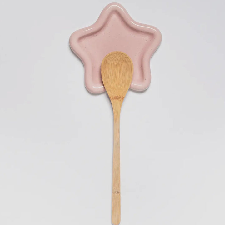 Petit plateau étoilé rose