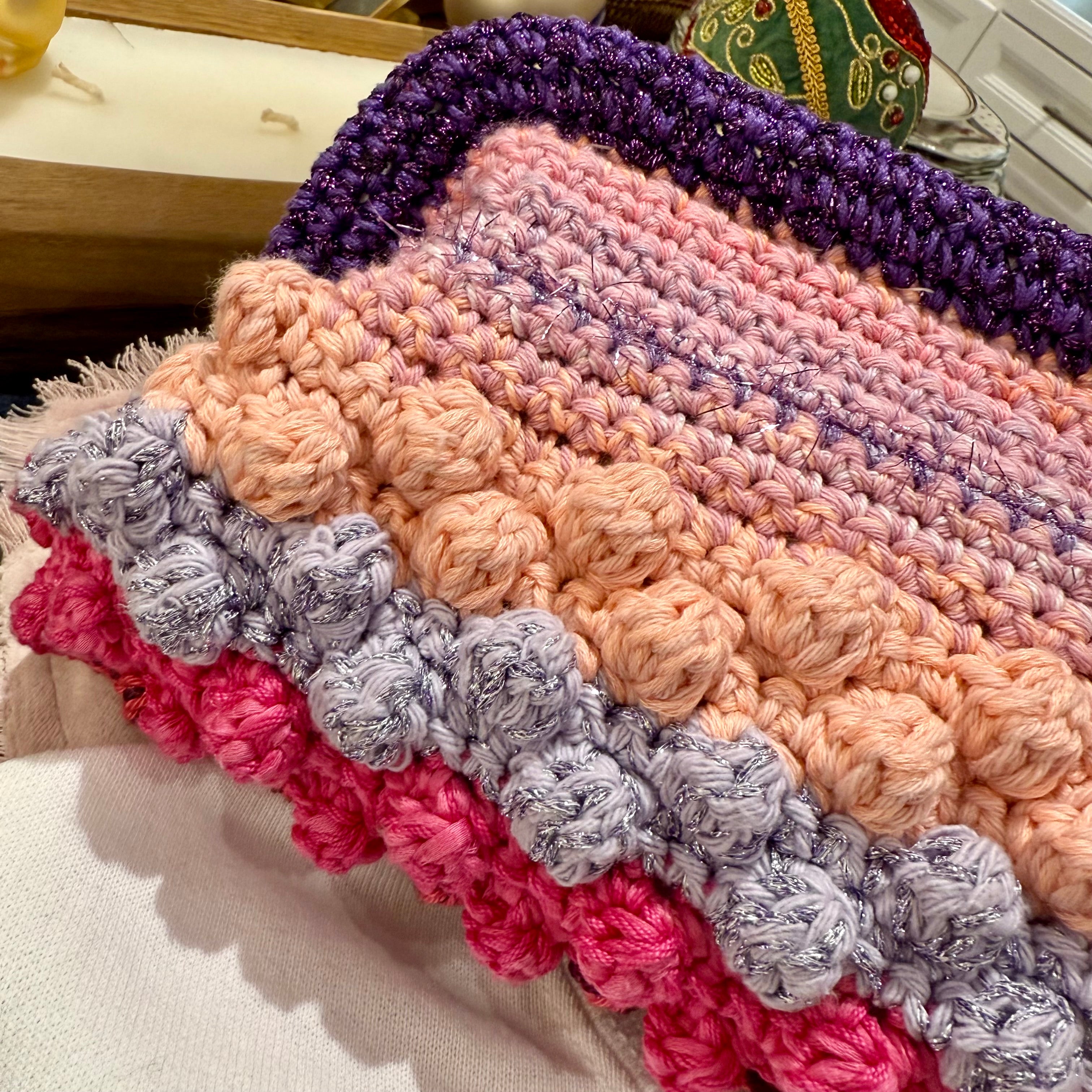 Sac coton et lurex Viola