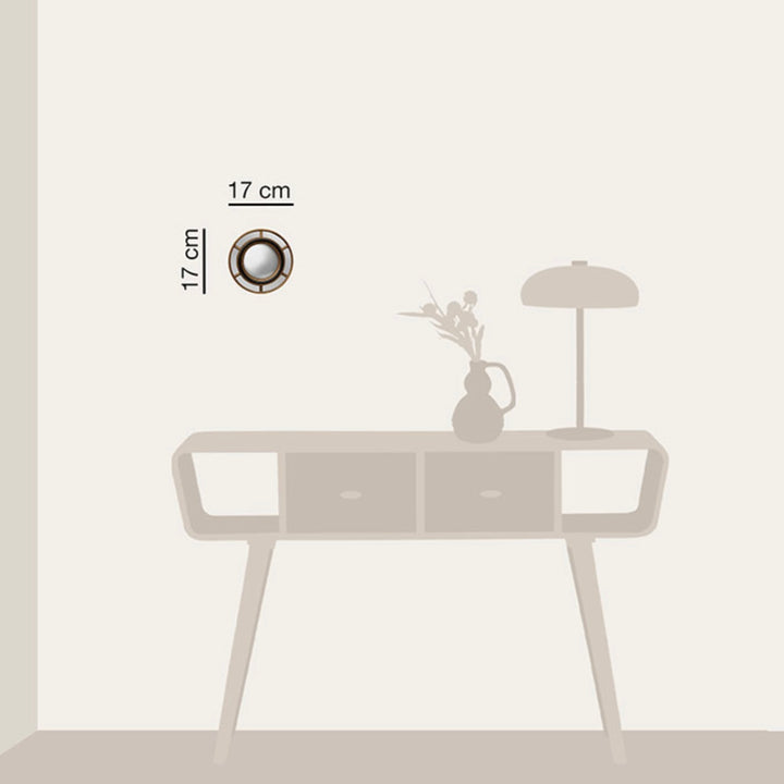 Miroir convexe 6 parties