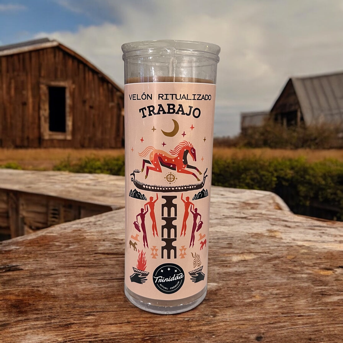 Bougie ritualisée Travail