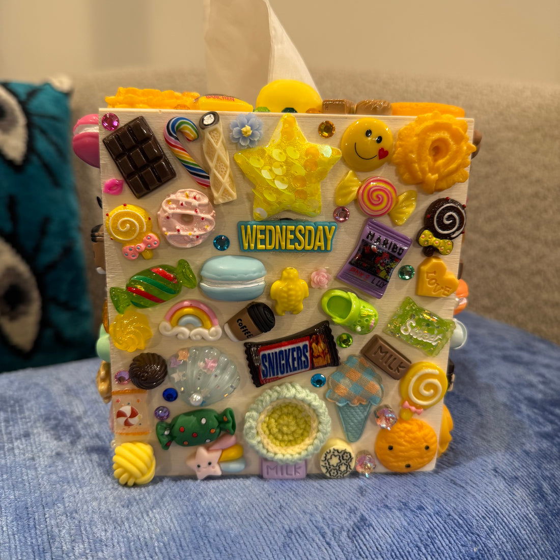 Boîte à mouchoirs Yellow