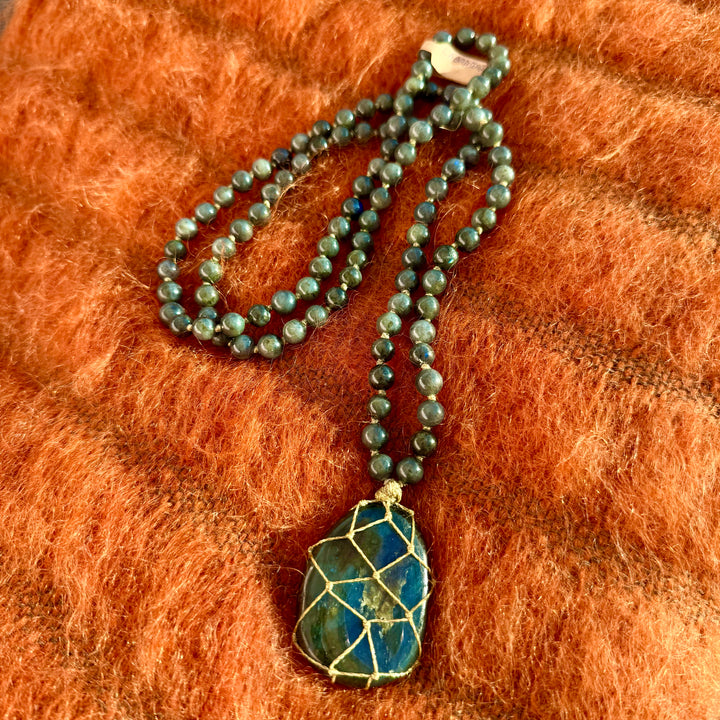 Sautoir Labradorite L