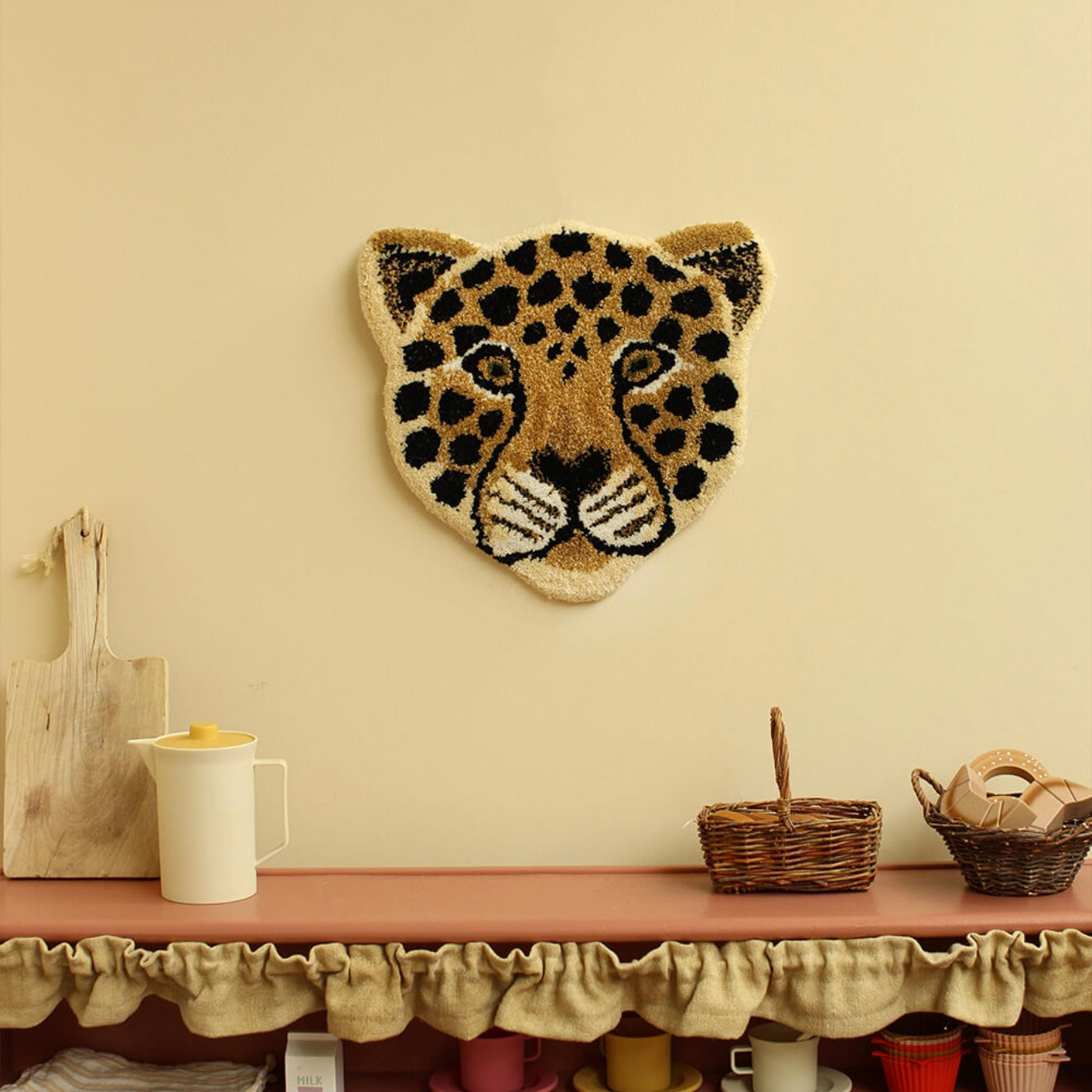 Petit tapis Léopard