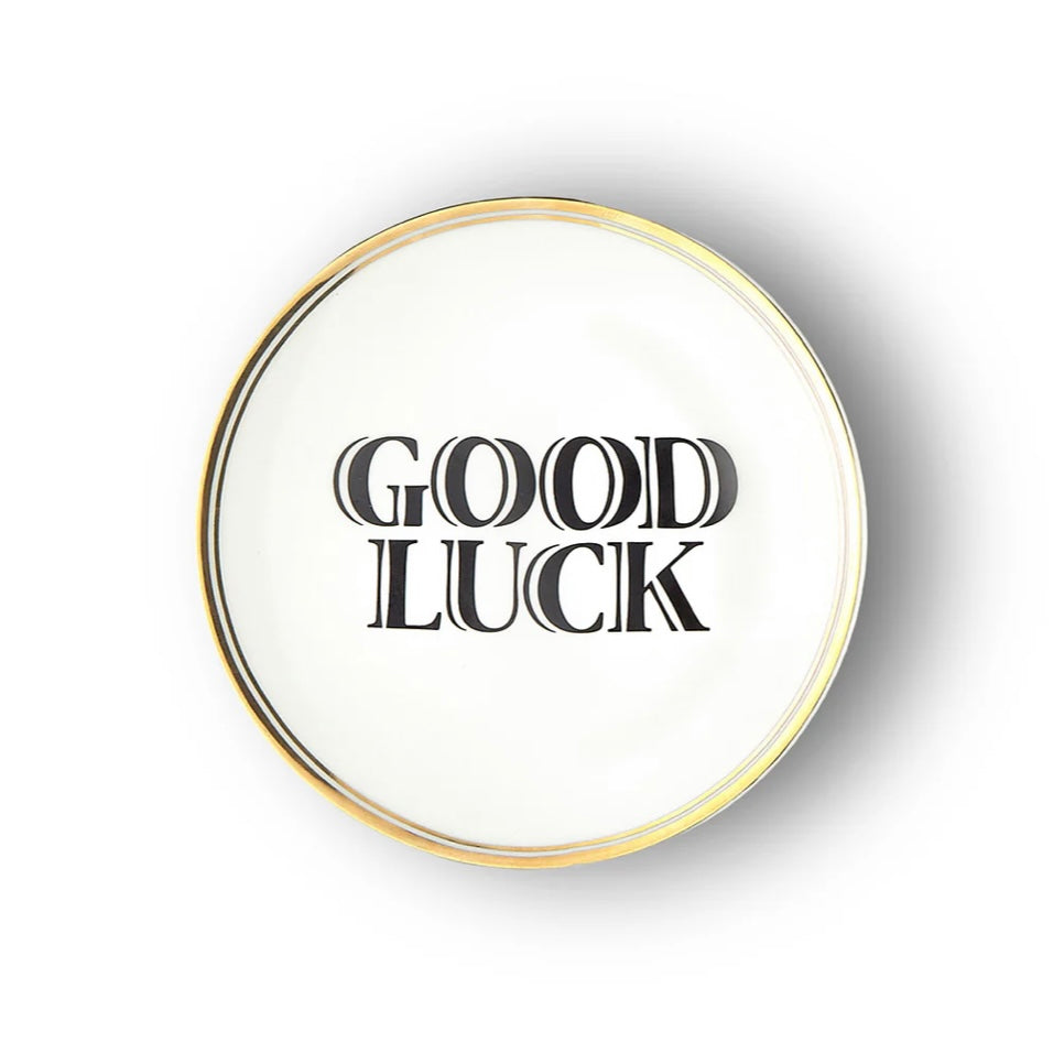 Petite assiette Good Luck
