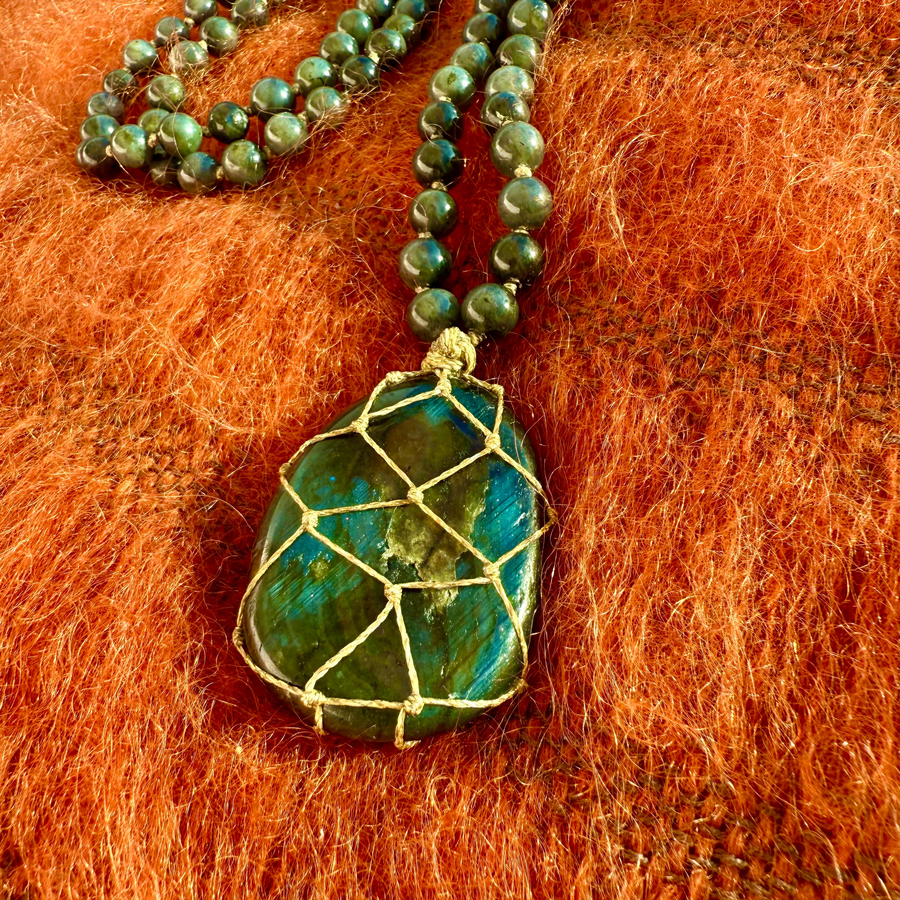 Sautoir Labradorite L