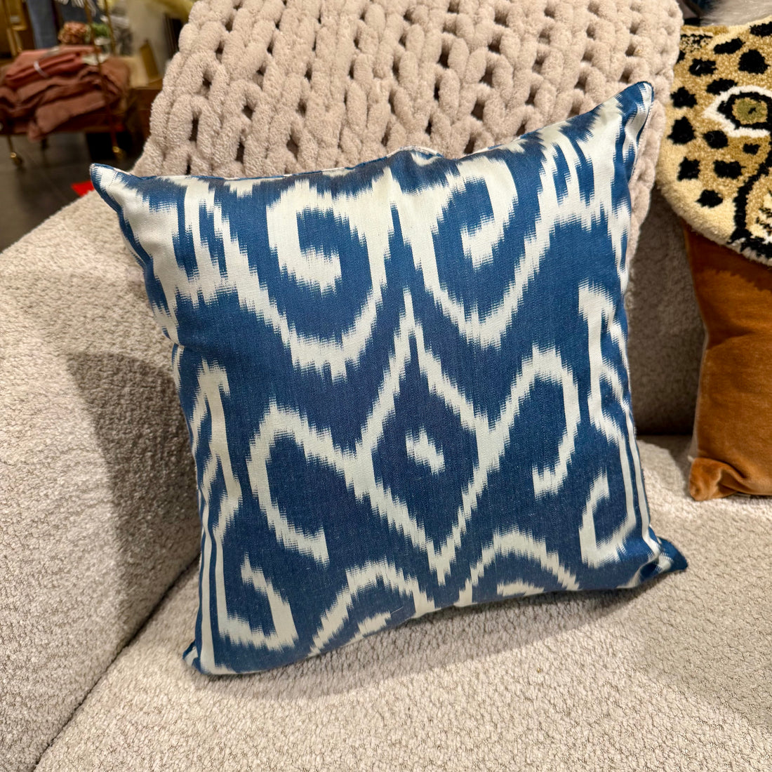 Coussin Ikat