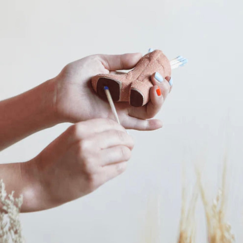 Porte allumettes Cowboy