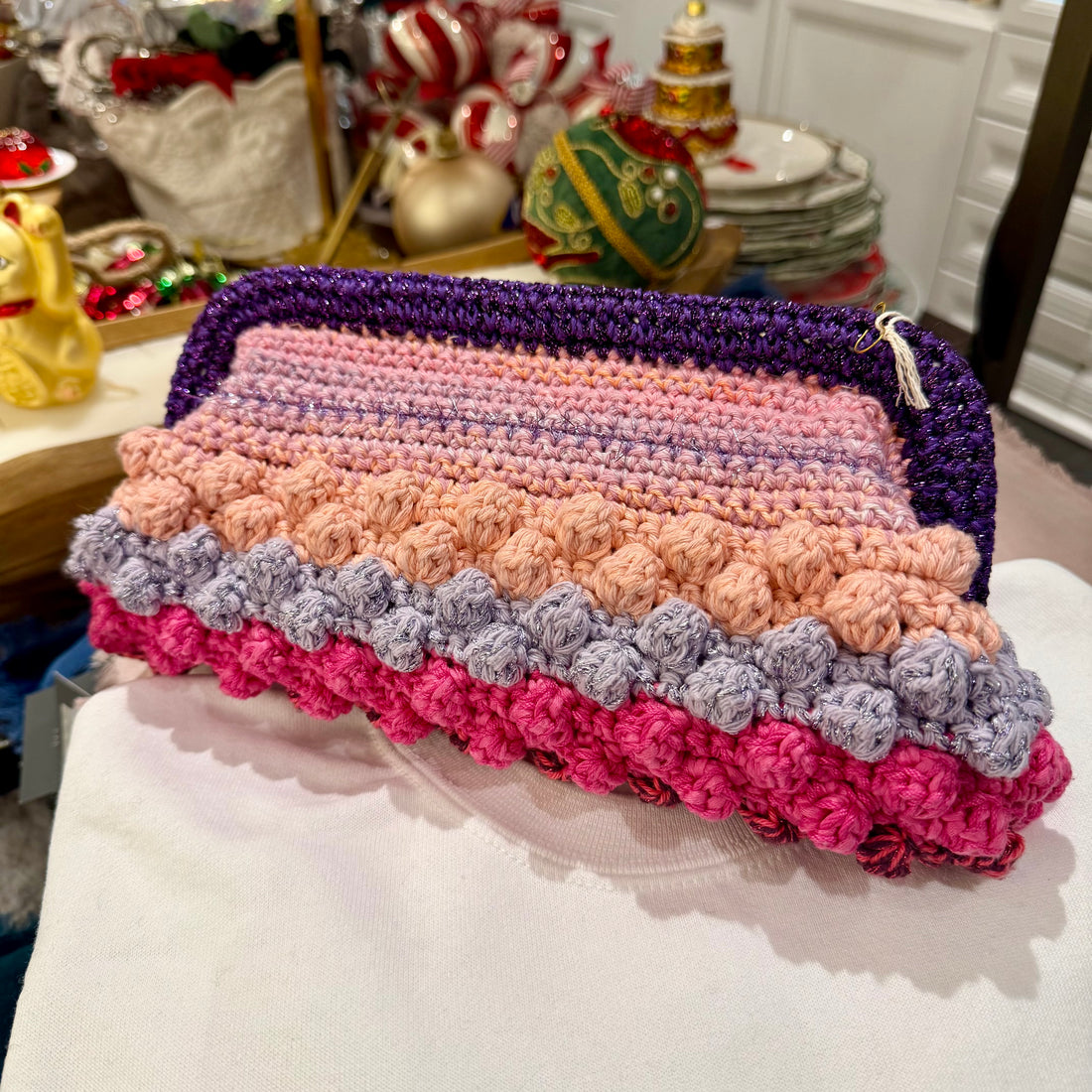 Sac coton et lurex Viola