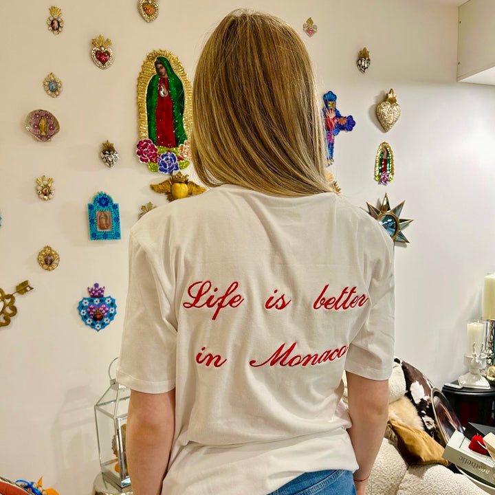 T-shirt Life is better in Monaco