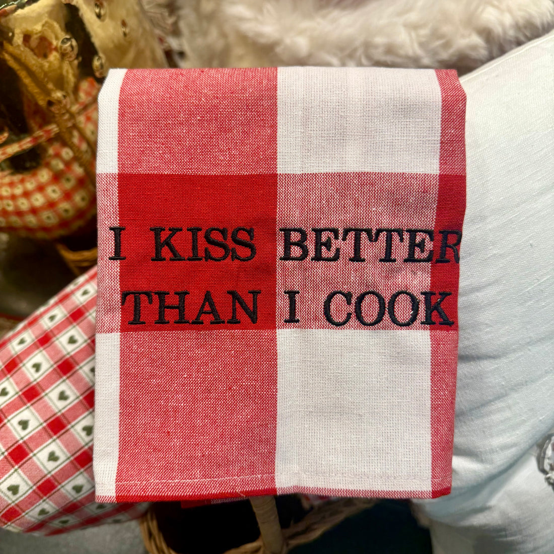 Torchon « I KISS BETTER »