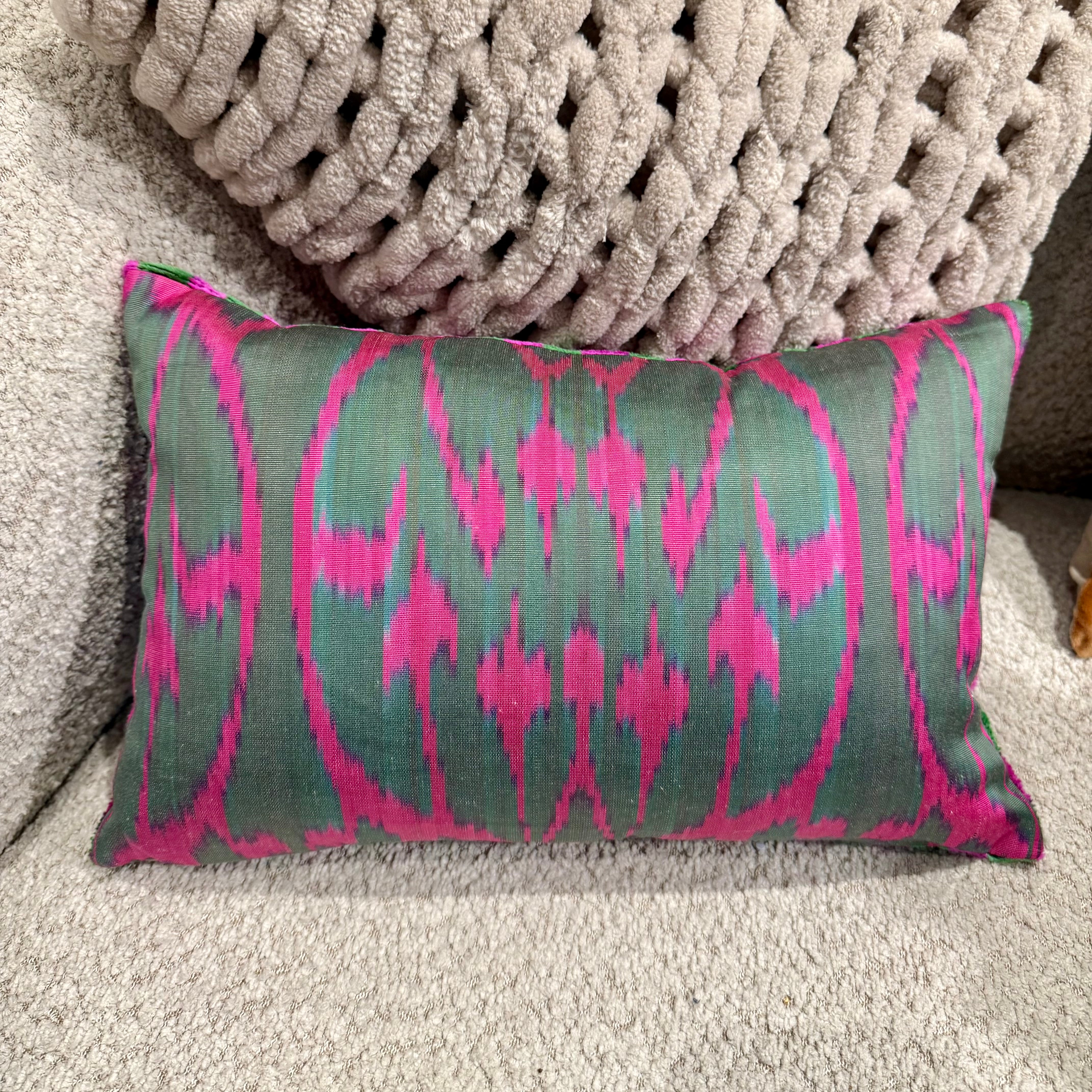 Coussin Ikat