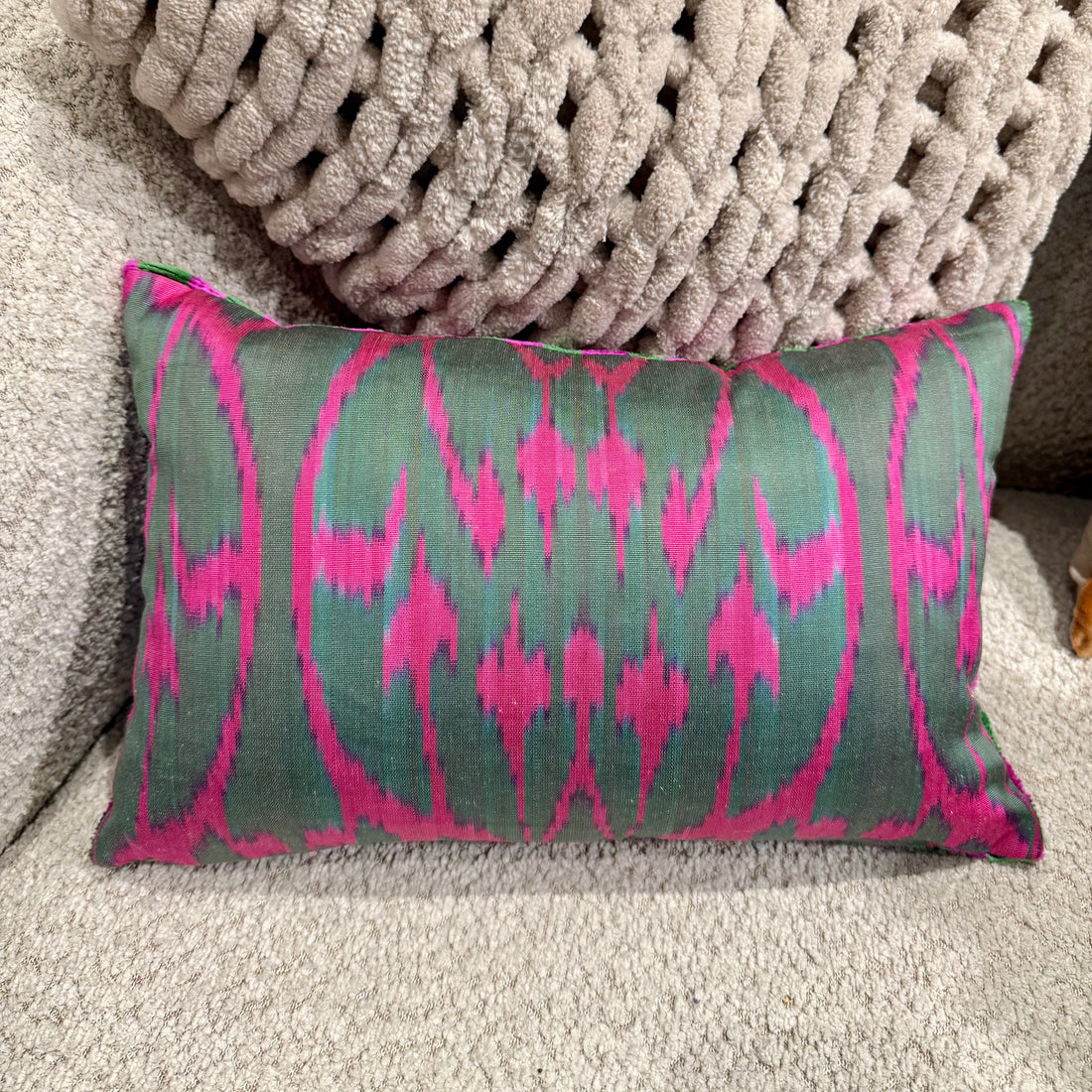 Coussin Ikat