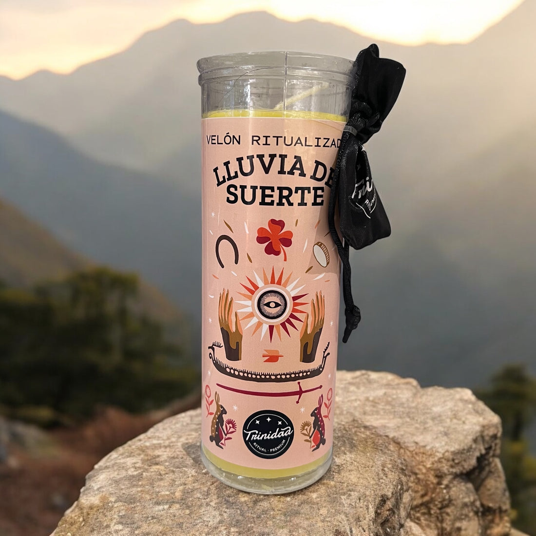 Bougie ritualisée Chance