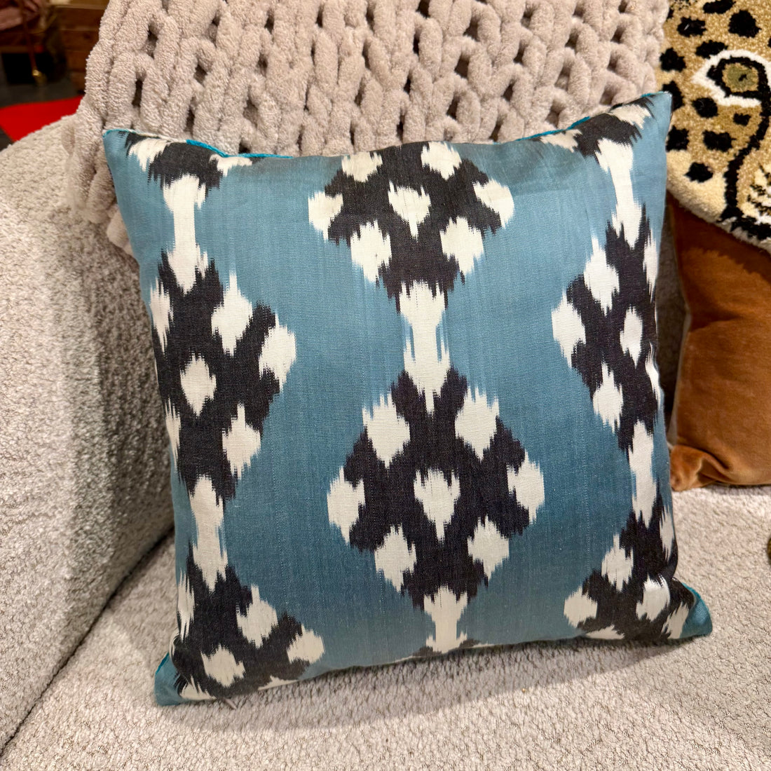 Coussin Ikat