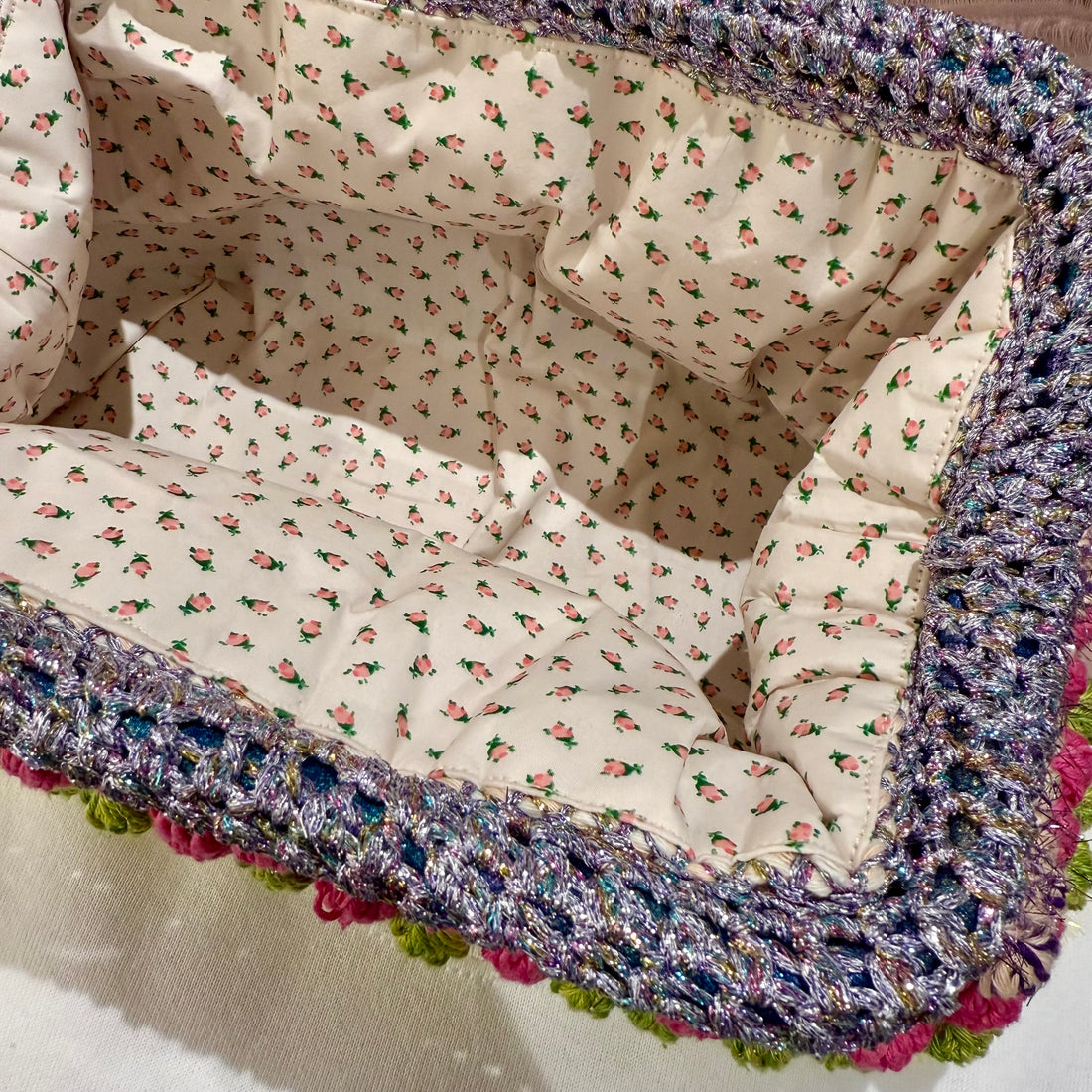 Sac coton et lurex Lola