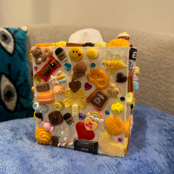 Boîte à mouchoirs Yellow