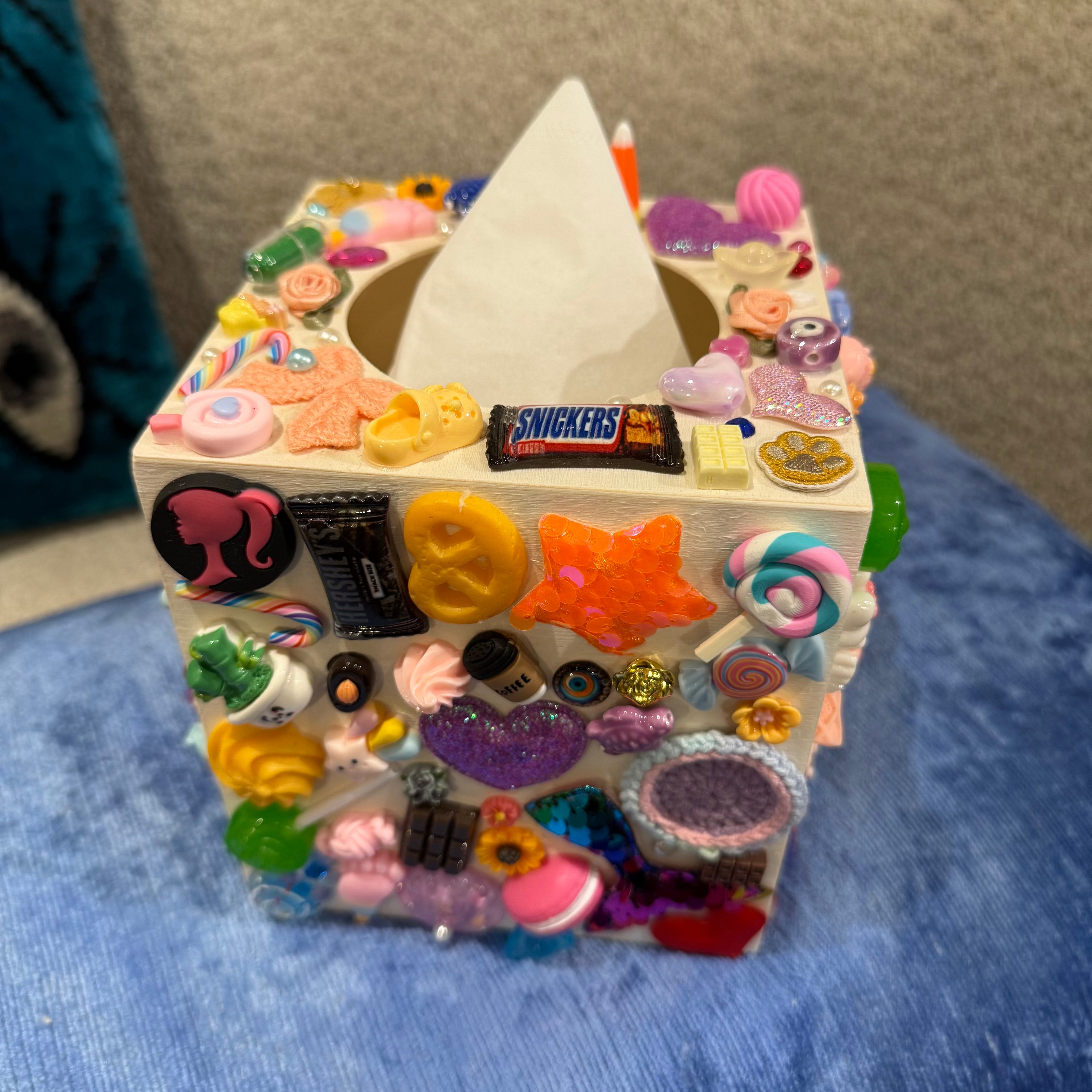 Boîte à mouchoirs Mermaid