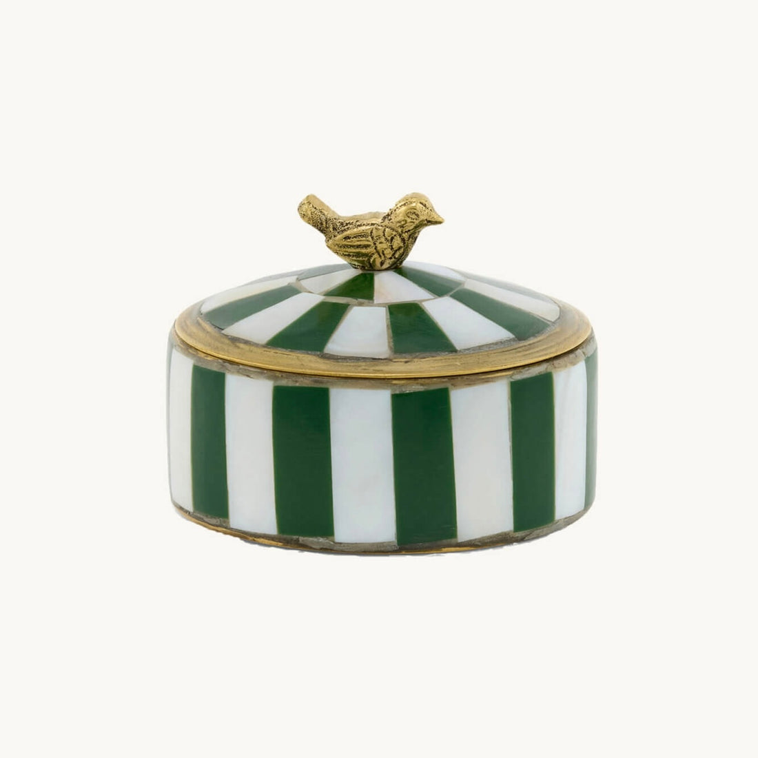 Petite boîte nacre verte