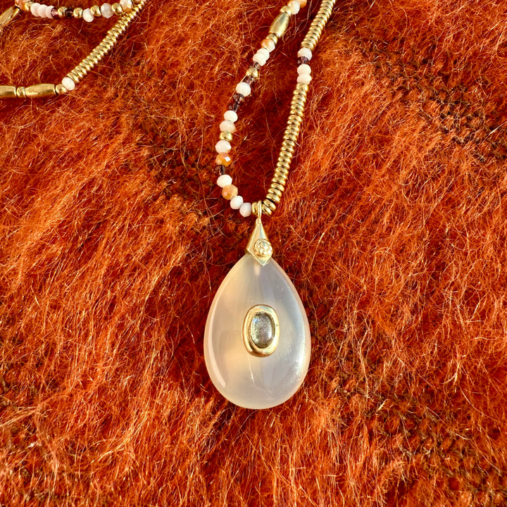Sautoir Goutte de Quartz