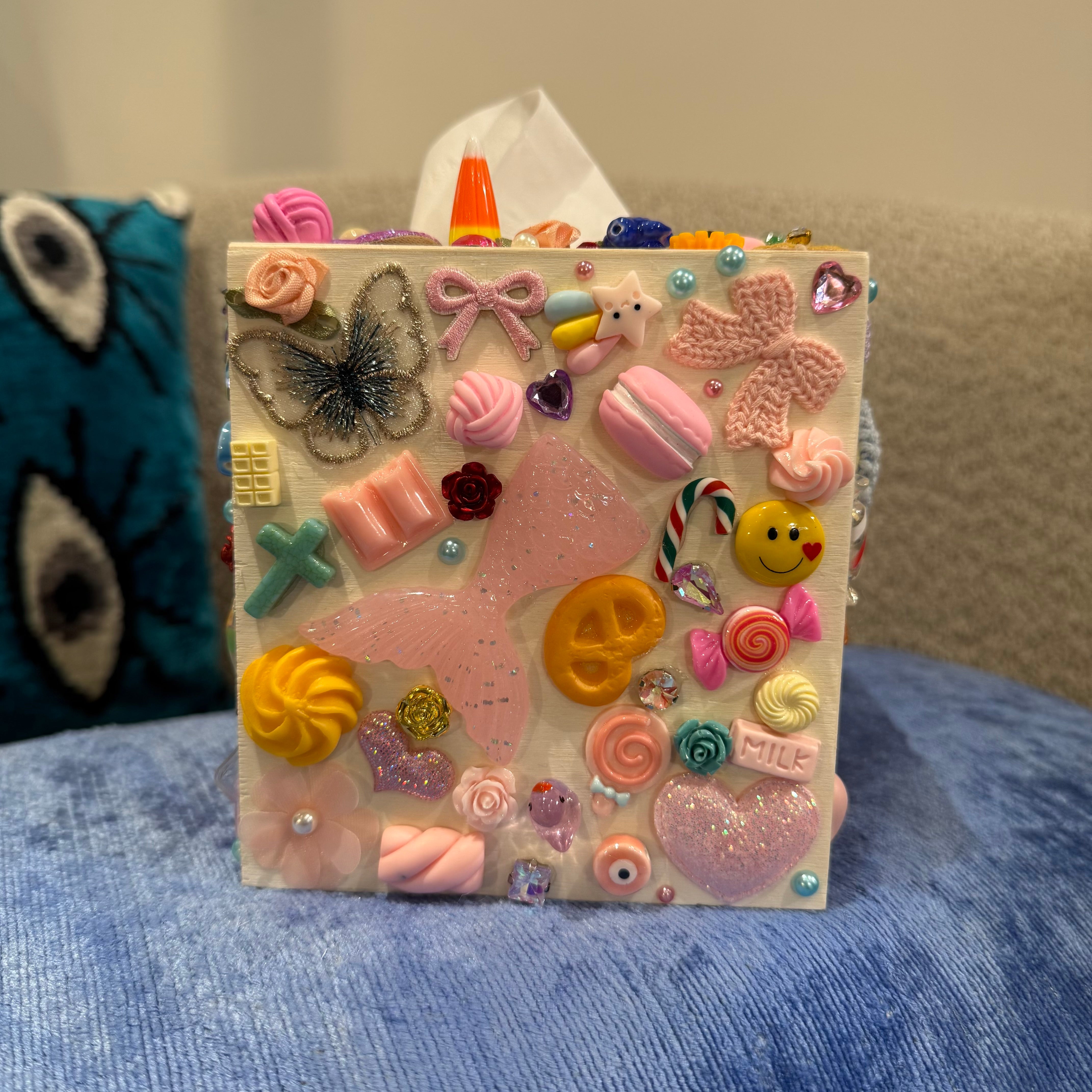 Boîte à mouchoirs Mermaid