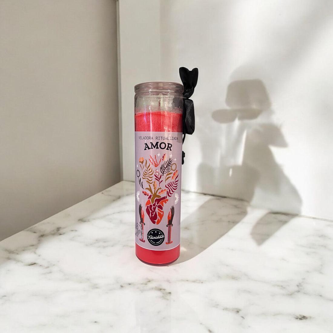 Bougie ritualisée Amor en verre