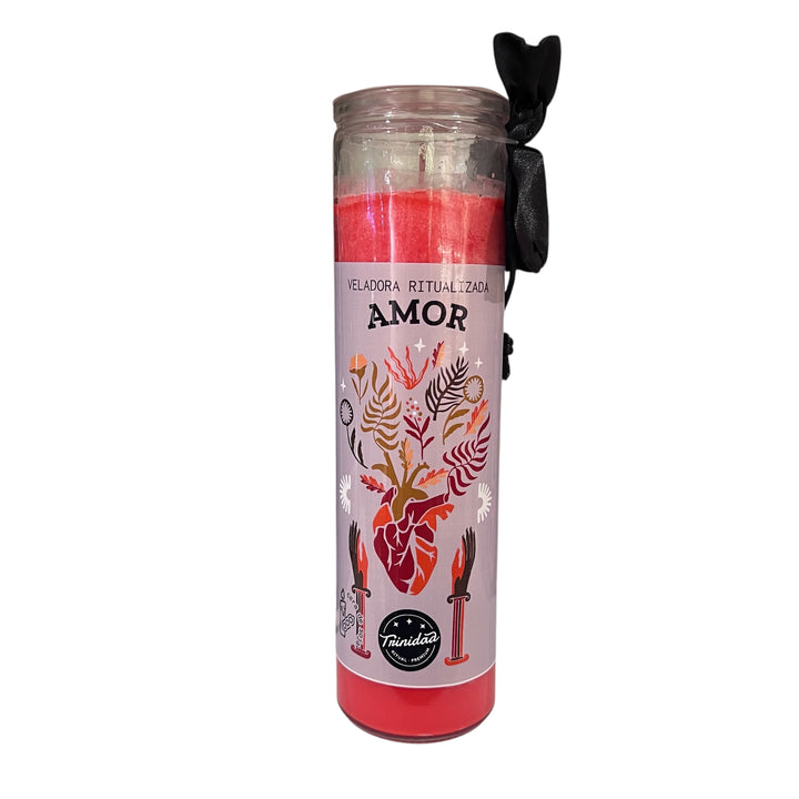 Bougie ritualisée Amor en verre