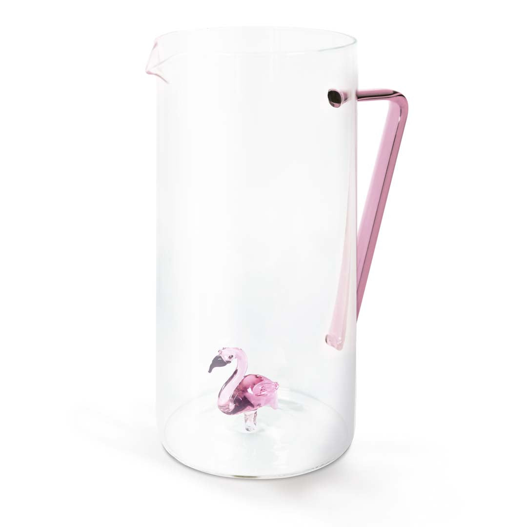 Carafe Flamant Rose