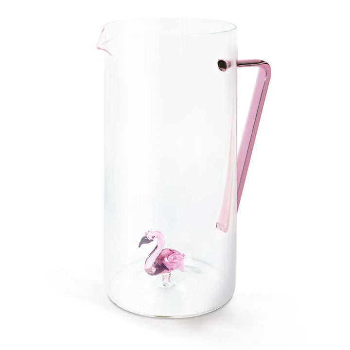 Carafe Flamant Rose