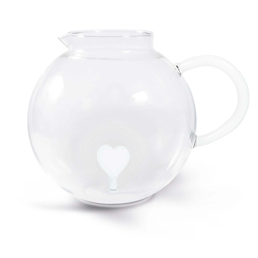 Carafe Coeur Blanc