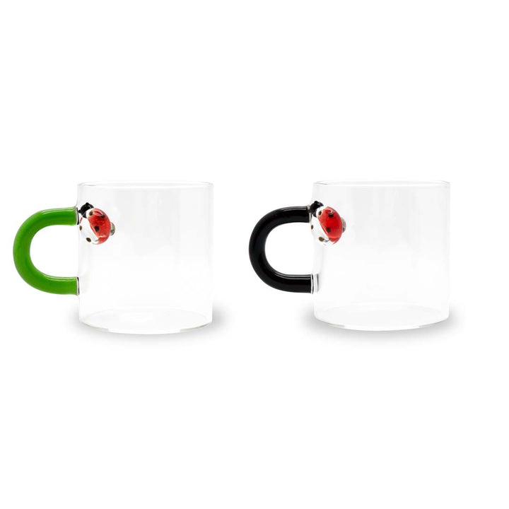Set de 2 tasses a café Coccinelle