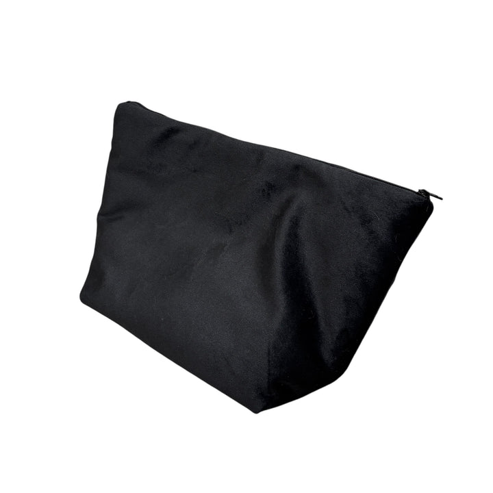 Pochette velour noir