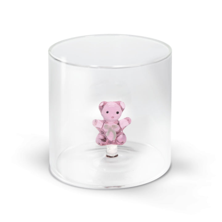 Verre Ourson Rose