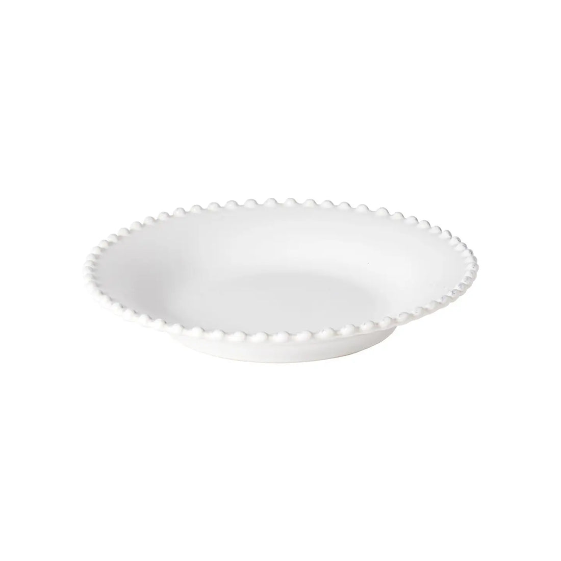 Assiette creuse Perle Blanche